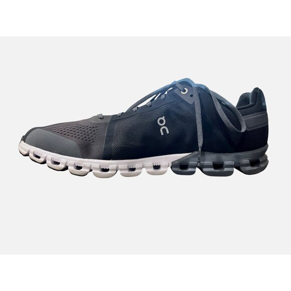 On Running Mens Size 14 Cloudflow Running Shoes Black Asphalt Sneakers - Picture 8 of 10